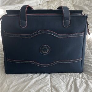Stylish Navy Blue unisex travel bag